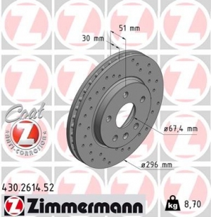 BRAKE ROTOR ( FRONT)