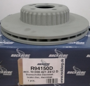 BRAKE ROTOR (C180, 295X24MM, FRONT)