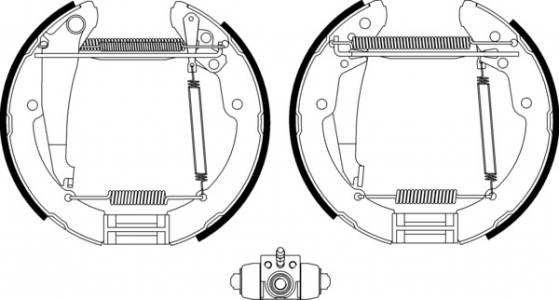 طقم تيل خلفى قبقاب