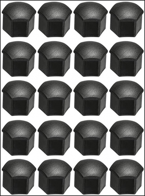 غطاء مسمار عجل سداسى -اسود-