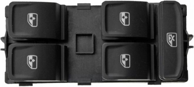 وحدة زرار زجاج كاملة نور احمر