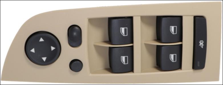 وحدة زراير زجاج ضم بفريم (بيج)