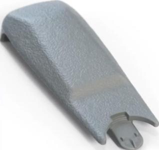 غطاء اكرة زجاج عريض رصاصى