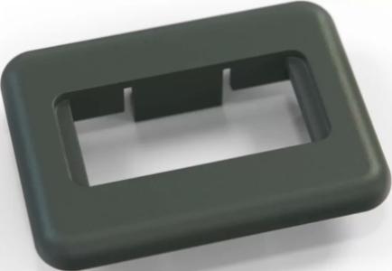 فريم زرار زجاج خلفى (زيتى)