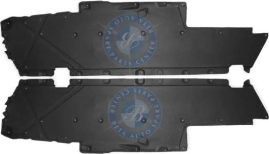 طقم مصفح اسفل السيارة W222