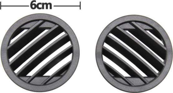 فبرة هواية تابلوه مدورة (سوداء) L