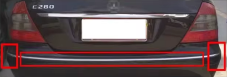 نيكل باكتة اكصدام خلفى وسط