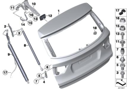 مساعد شنطة كهرباء R+L
