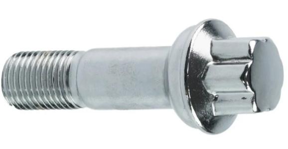 مسمار عجل مشرشر قصير